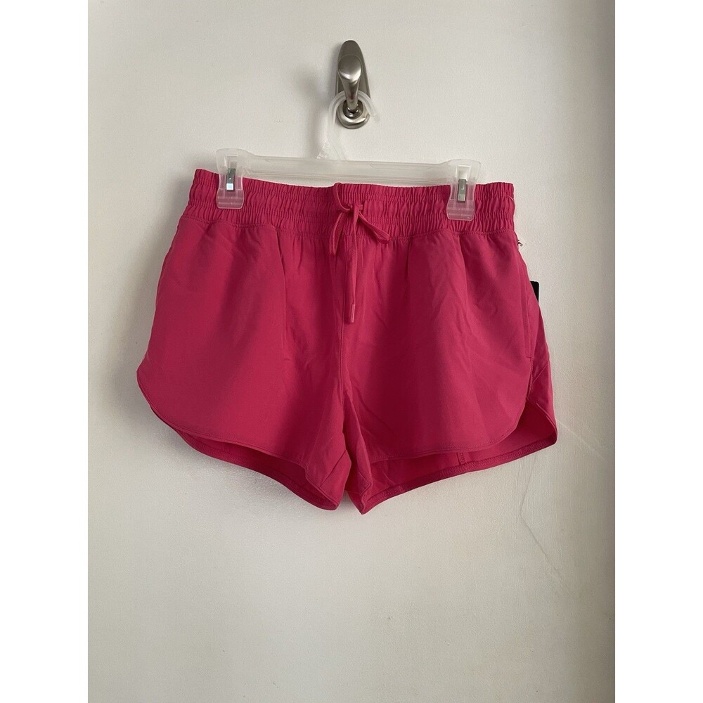 90 Degree by Reflex Women’s Pink Athletic Running Shorts M Regular Drawstring